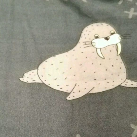 Lularoe Leggings Walrus Print Unicorns One Size - Picture 3 of 3